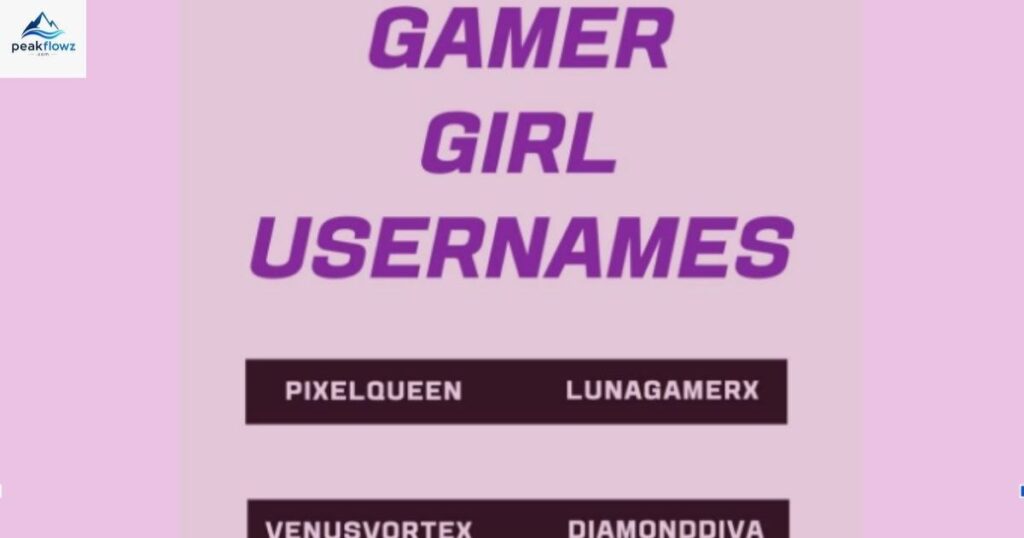 Aesthetic Gaming Name List for Girls