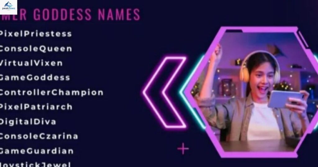 Funny and Cute Gamer Girl Names List 