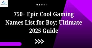 gamer names