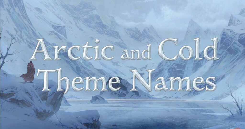 Arctic and Cold Theme Names