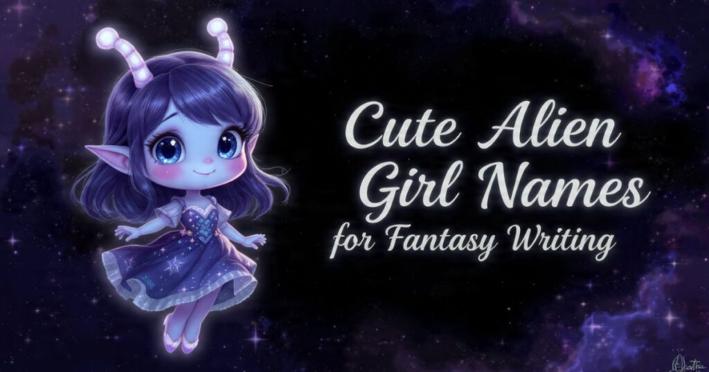 Cute Alien Girl Names for Fantasy Writing