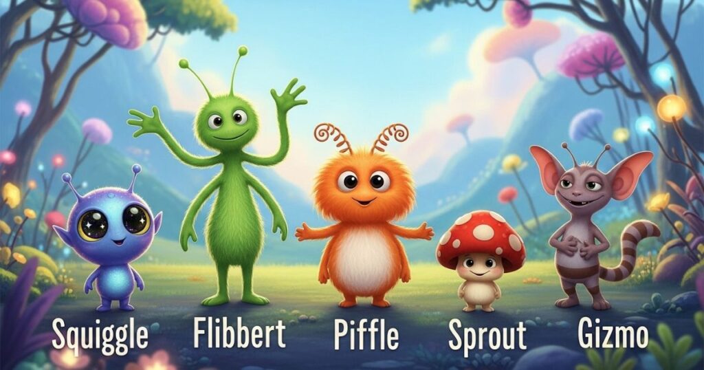 Cute Alien Names for OC Creation