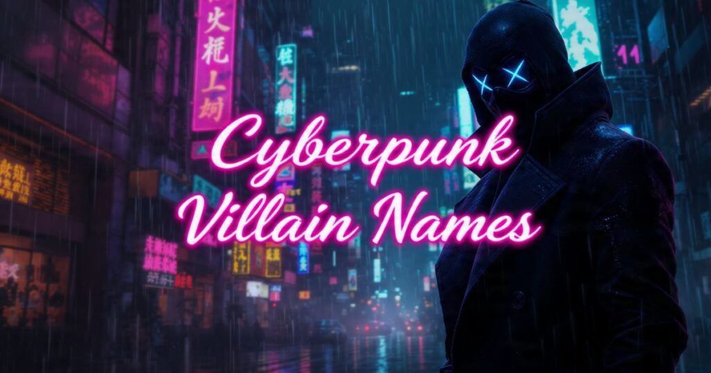 Cyberpunk Villain Names