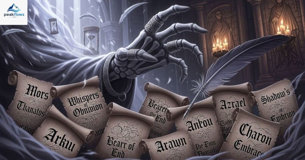 Dirty and Naughty Names That Mean Death with Dark Seductive Edge