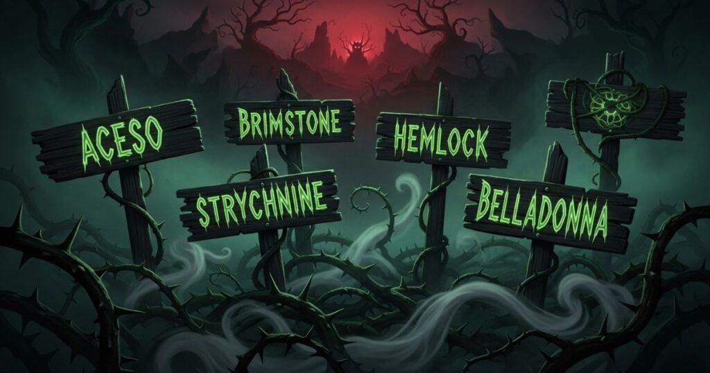 Evil Names That Mean Poison