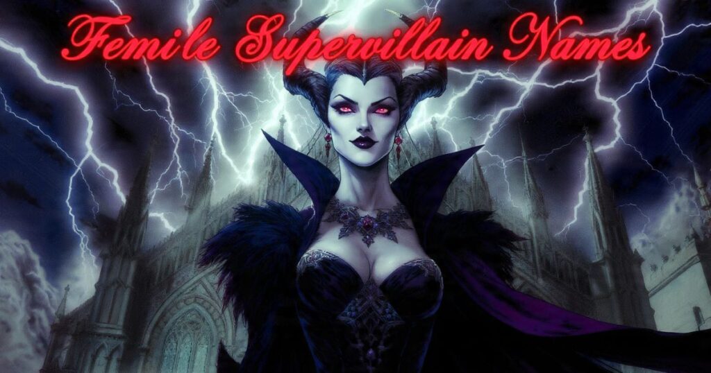 Female Supervillain Names