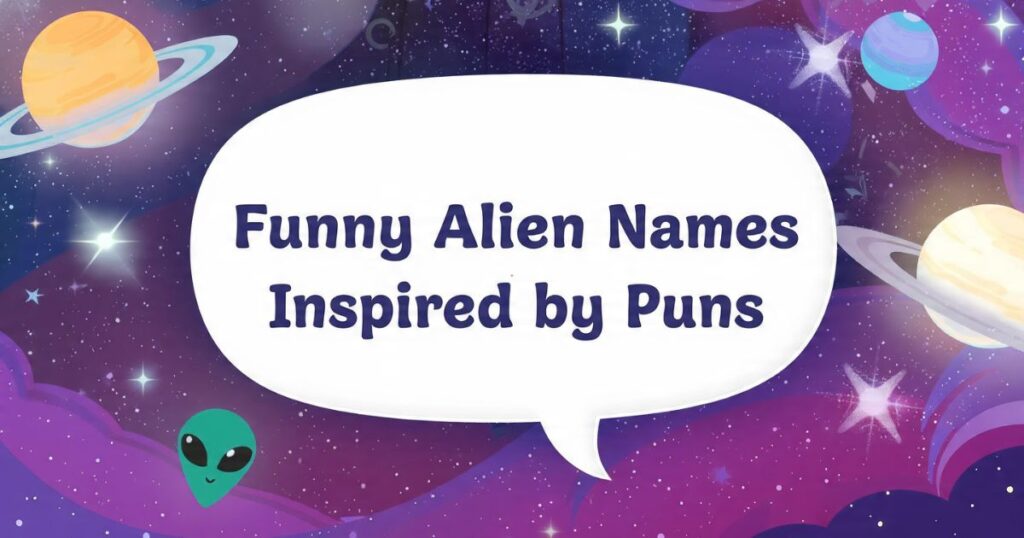 Funny Alien Names for Role Playing Games