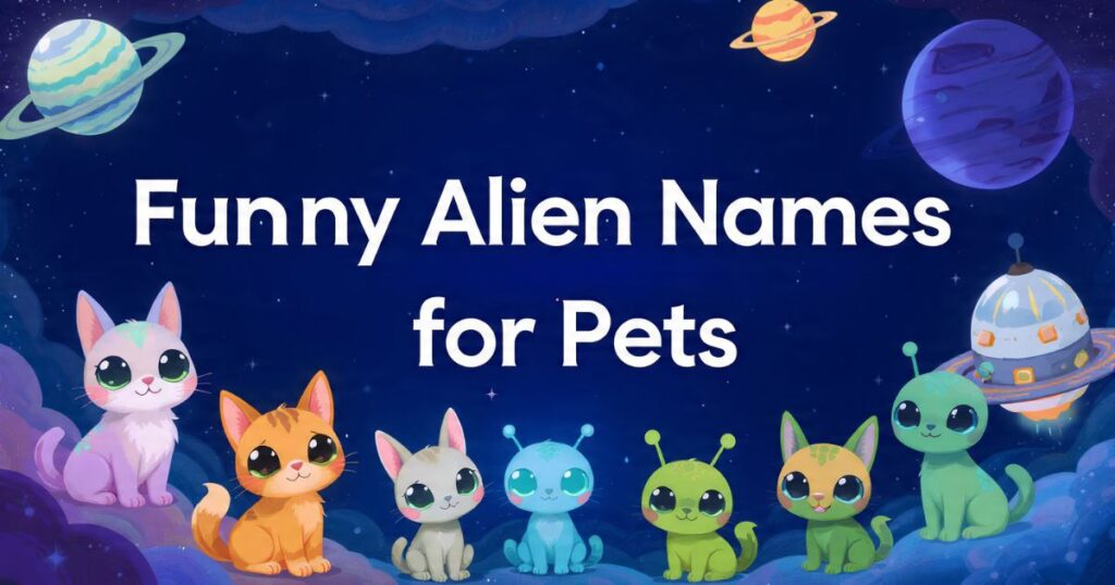 Funny Alien Names for Pets