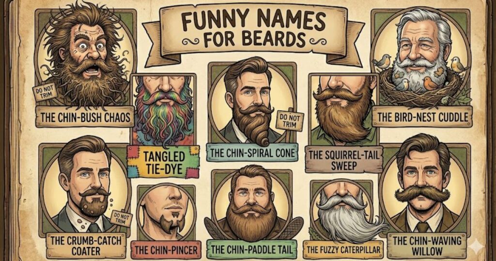 Funny Names For Beards
