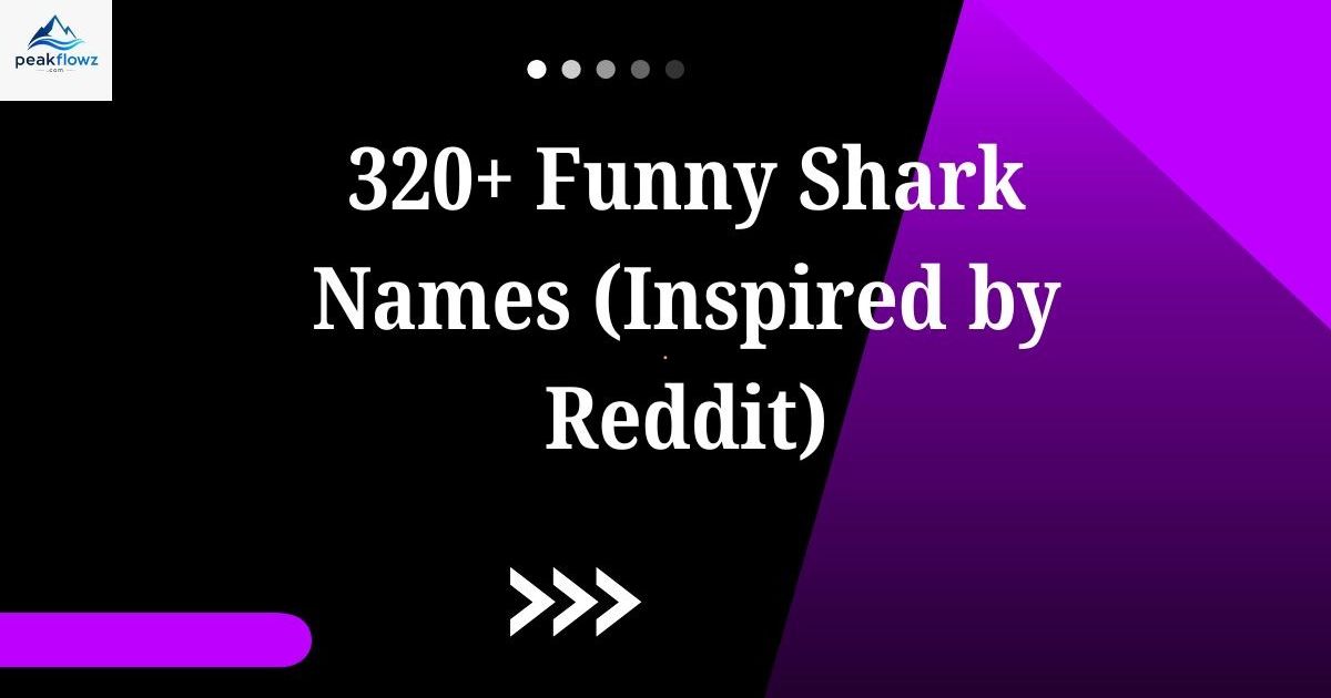 Funny Shark Names