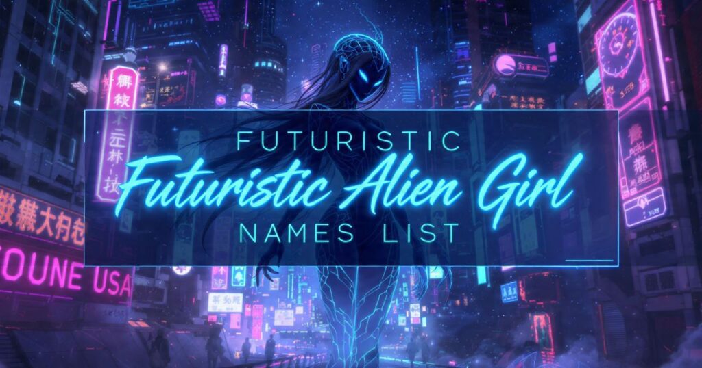 Futuristic Alien Girl Names List