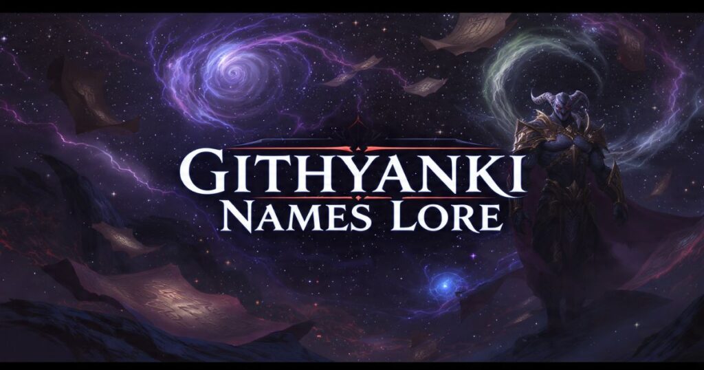 Githyanki Names Lore