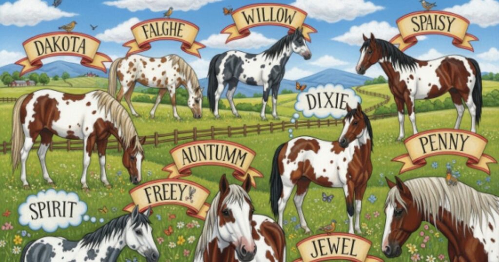 Paint Horse Names Female