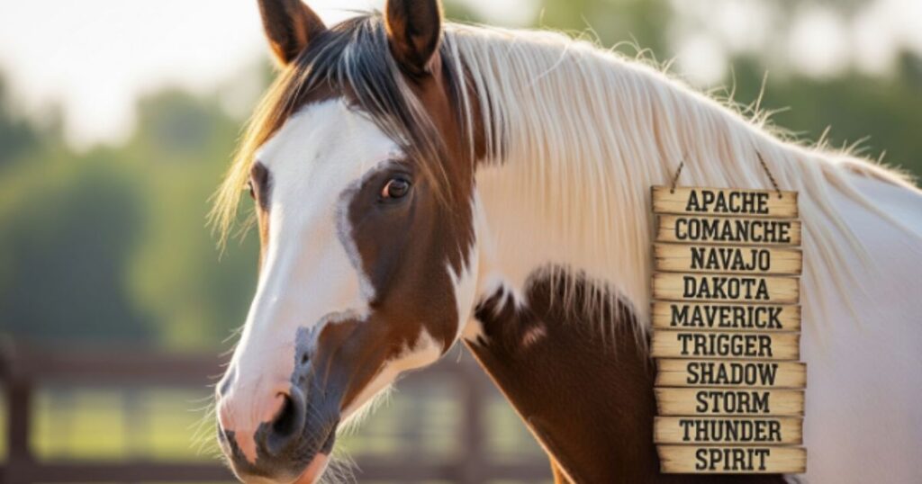 Paint Horse Names Male