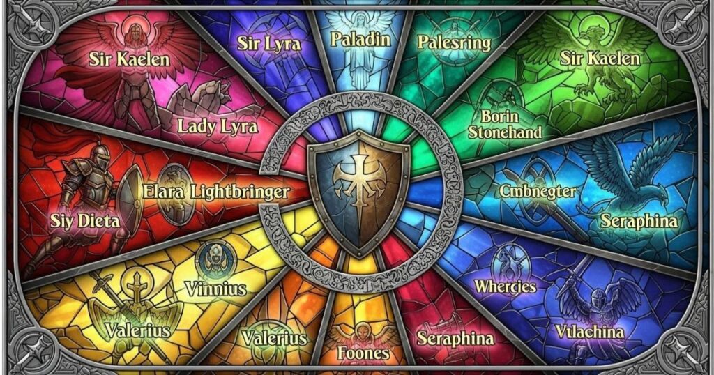 Paladin NamesDwarven