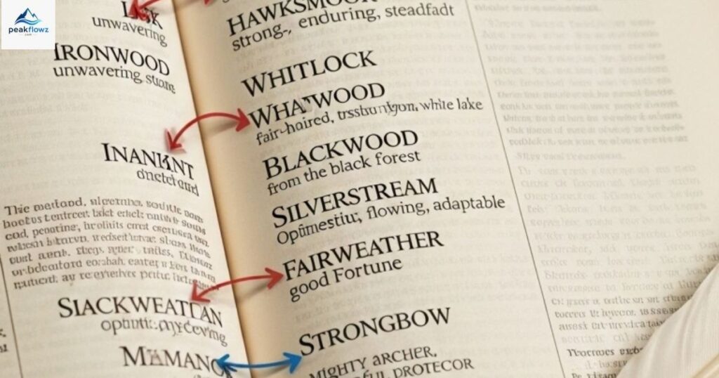 Rare White Last Names For Baby Boys