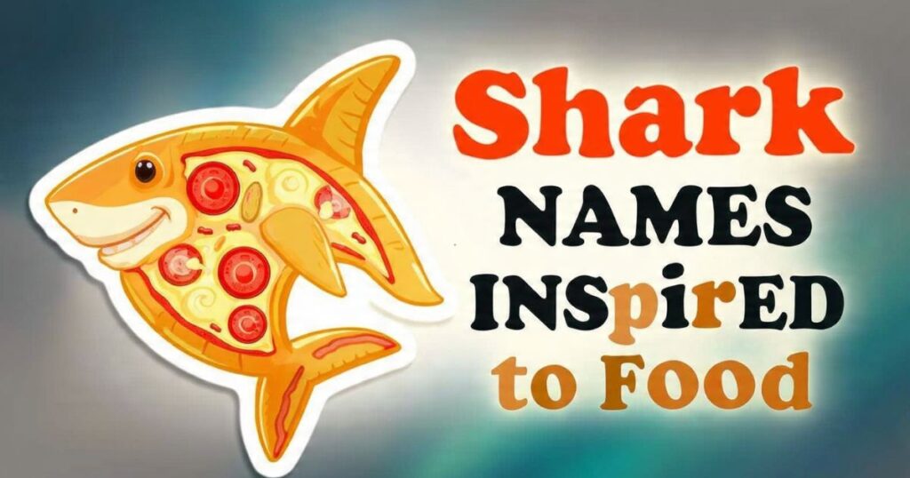 Shark Names Inspired by Food