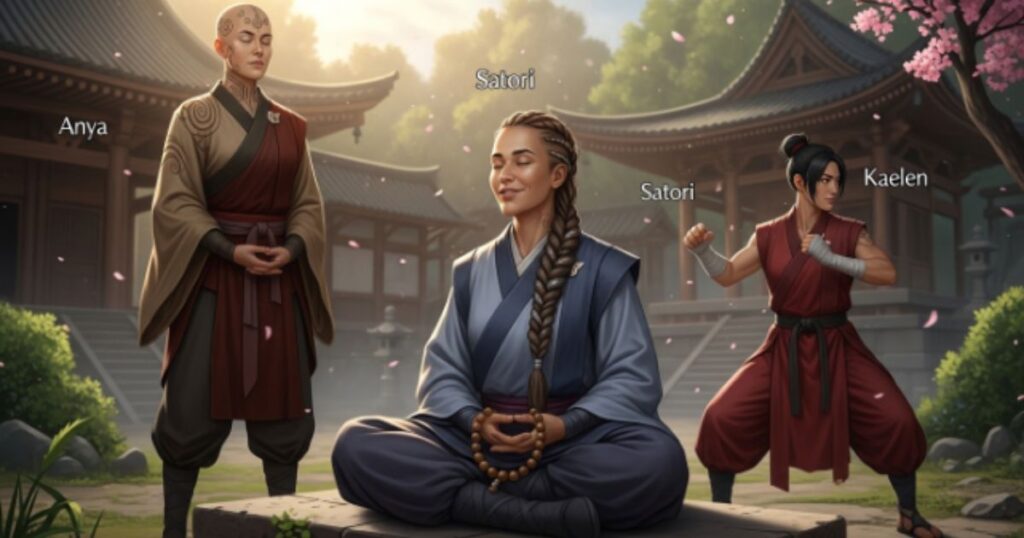 Strong and Spiritual Female Monk Names