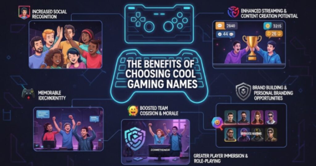 The Benefits of Choosing Cool Gaming Names