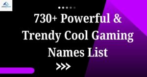 gaming name