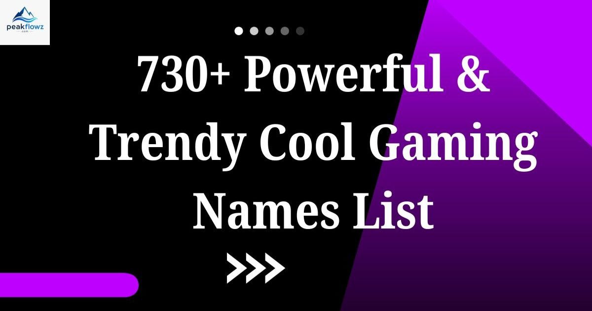 gaming name