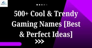 legendary names for games