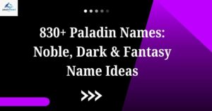 paladin names